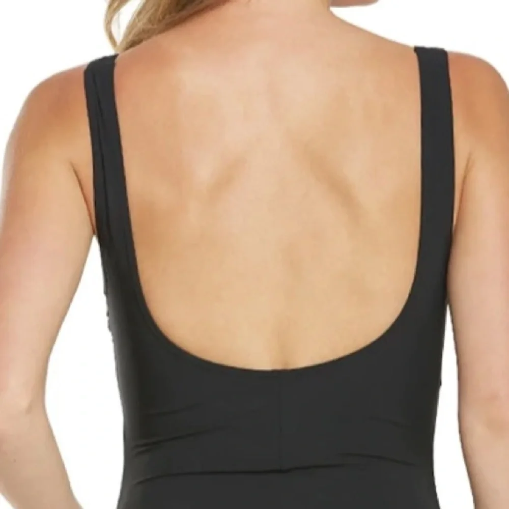 Contours Underwire Keepsake Pavillion Draped One Piece Swimsuit - Picture 8 of 13